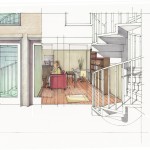 Church to Condo Conversion Rendering