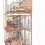 Church to Condo Conversion Rendering